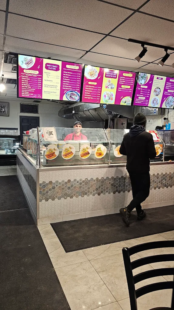 Inside Ashur Restaurant on Pembina Highway, Winnipeg